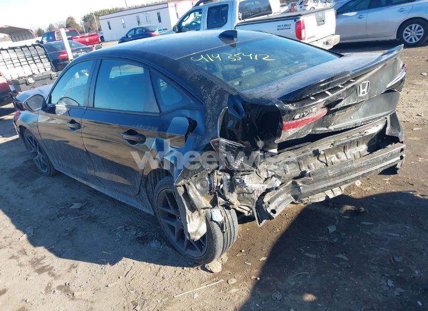 Photo 3 of 2022 Honda Civic SPORT (VIN 2HGFE2F54NH533919)