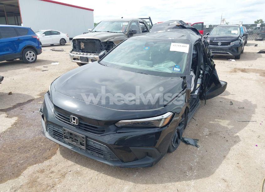 Photo 2 of 2022 Honda Civic SPORT (VIN 2HGFE2F54NH535427)