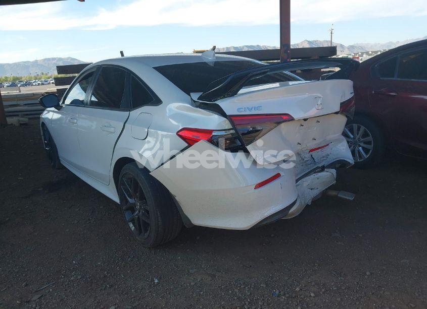 Photo 3 of 2022 Honda Civic SPORT (VIN 2HGFE2F54NH539347)
