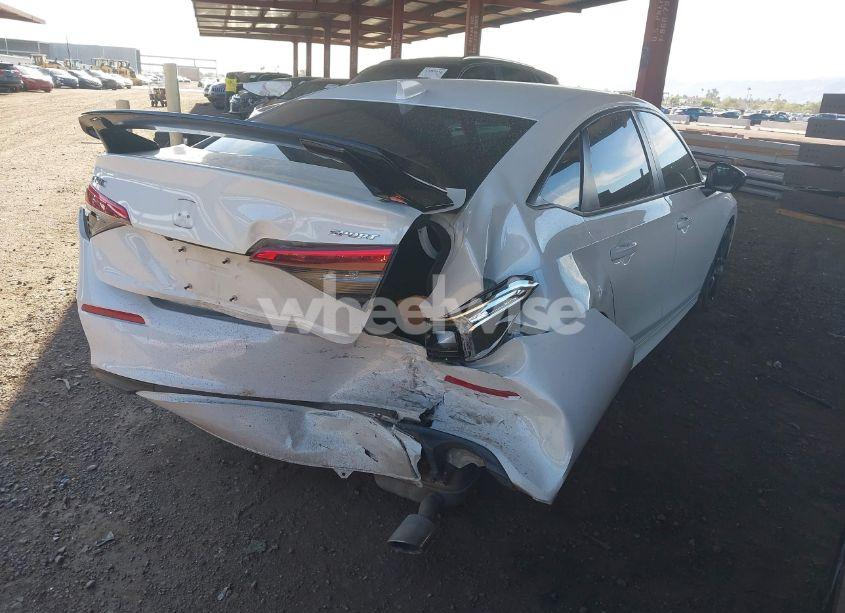 Photo 4 of 2022 Honda Civic SPORT (VIN 2HGFE2F54NH539347)