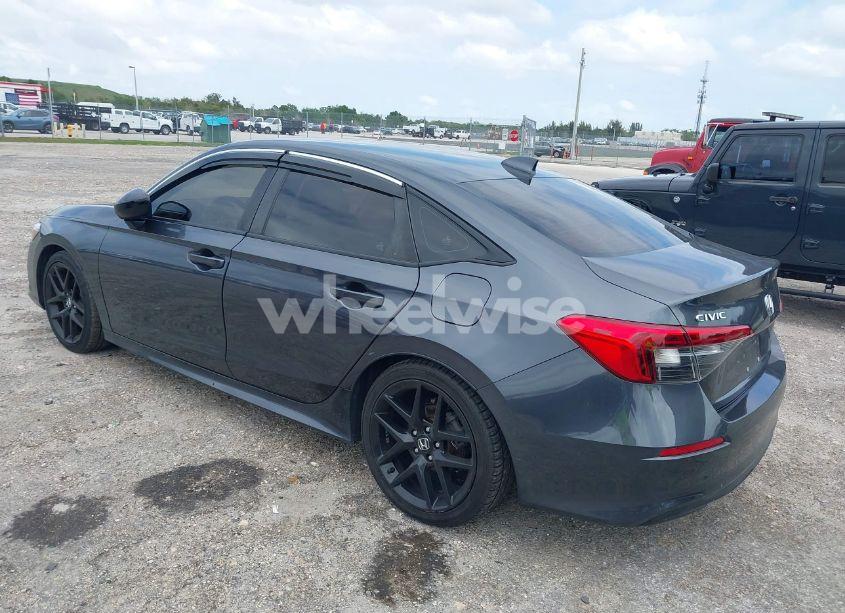 Photo 3 of 2022 Honda Civic SPORT (VIN 2HGFE2F54NH552793)