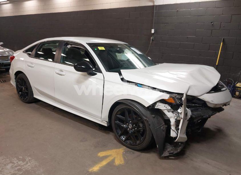 2022 Honda Civic SPORT (VIN 2HGFE2F54NH554639) main photo