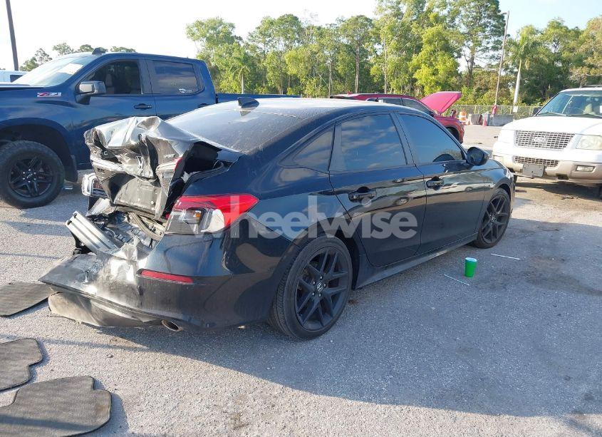 Photo 4 of 2022 Honda Civic SPORT (VIN 2HGFE2F54NH560781)