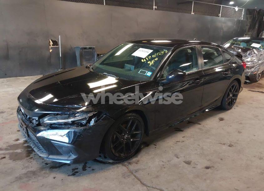 Photo 2 of 2022 Honda Civic SPORT (VIN 2HGFE2F54NH567083)