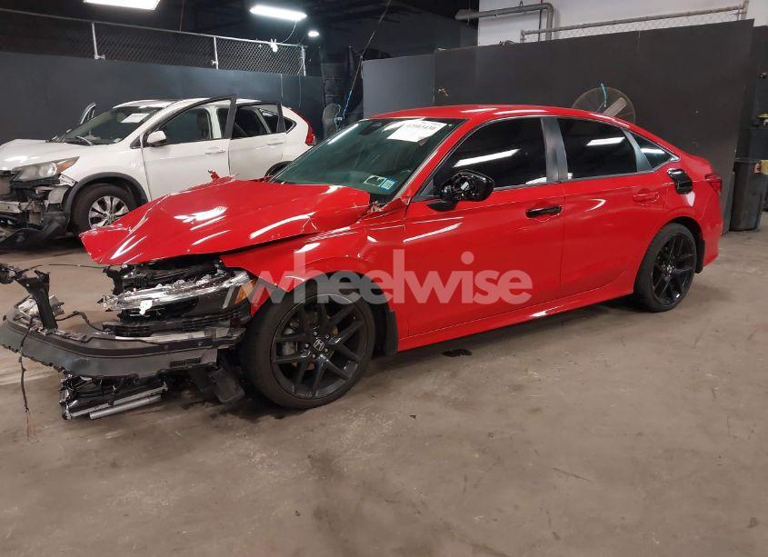 Photo 2 of 2022 Honda Civic SPORT (VIN 2HGFE2F54NH572395)