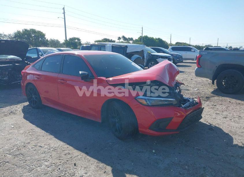 2022 Honda Civic SPORT (VIN 2HGFE2F54NH580531) main photo