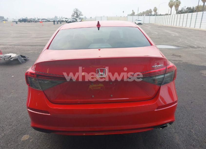 Photo 17 of 2022 Honda Civic SPORT (VIN 2HGFE2F54NH587012)