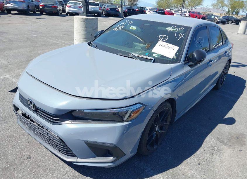 Photo 2 of 2022 Honda Civic SPORT (VIN 2HGFE2F54NH592940)