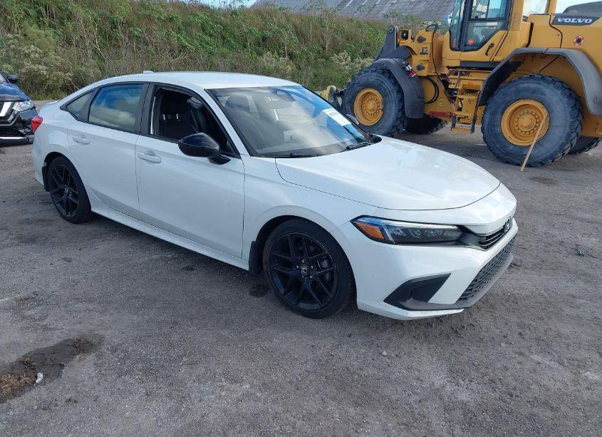 2022 Honda Civic SPORT (VIN 2HGFE2F54NH593621) main photo