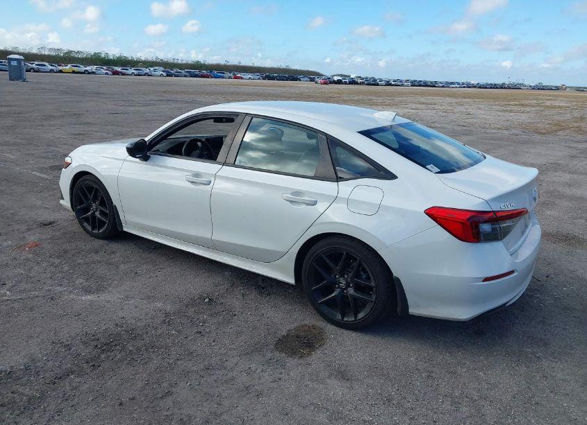 Photo 3 of 2022 Honda Civic SPORT (VIN 2HGFE2F54NH593621)