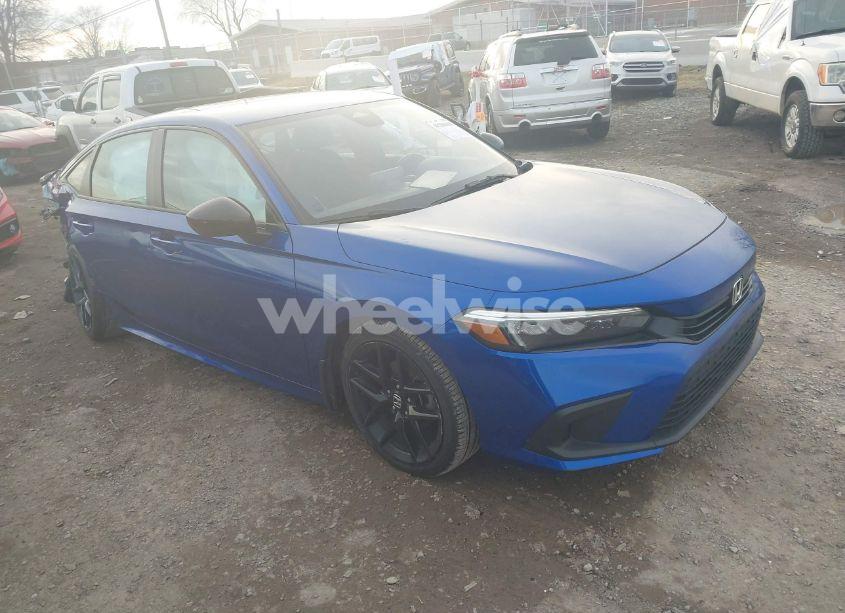 2022 Honda Civic SPORT (VIN 2HGFE2F54NH605492) main photo