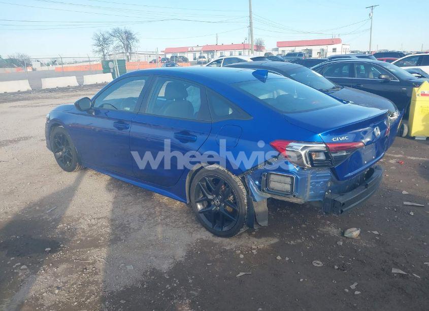 Photo 3 of 2022 Honda Civic SPORT (VIN 2HGFE2F54NH605492)