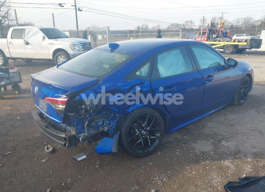 Photo 4 of 2022 Honda Civic SPORT (VIN 2HGFE2F54NH605492)