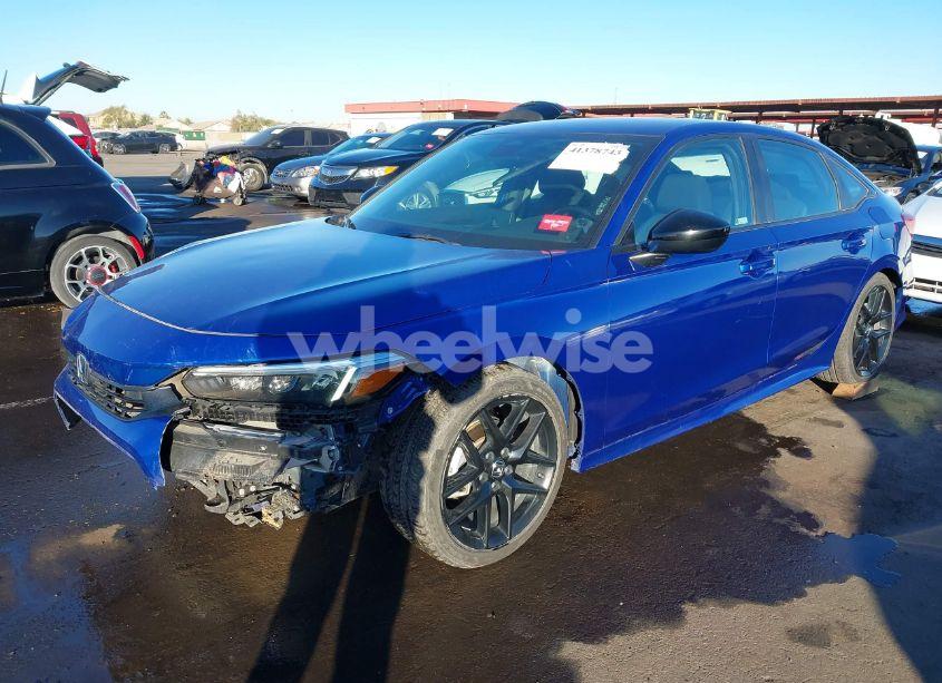 Photo 2 of 2023 Honda Civic SPORT (VIN 2HGFE2F54PH549671)