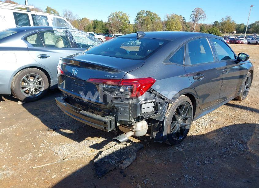 Photo 4 of 2023 Honda Civic SPORT (VIN 2HGFE2F54PH572061)