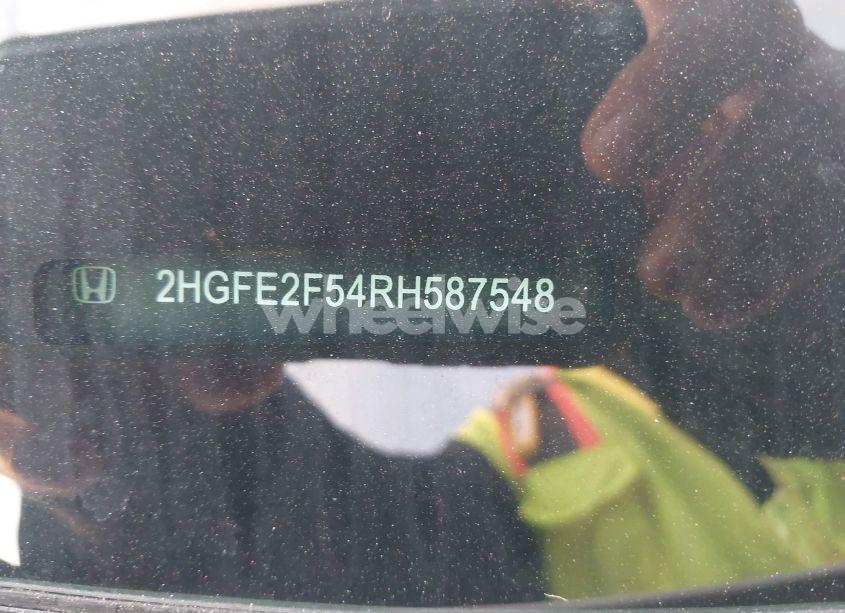 Photo 17 of 2024 Honda Civic SPORT (VIN 2HGFE2F54RH587548)