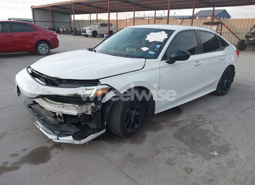 Photo 2 of 2024 Honda Civic SPORT (VIN 2HGFE2F54RH587548)