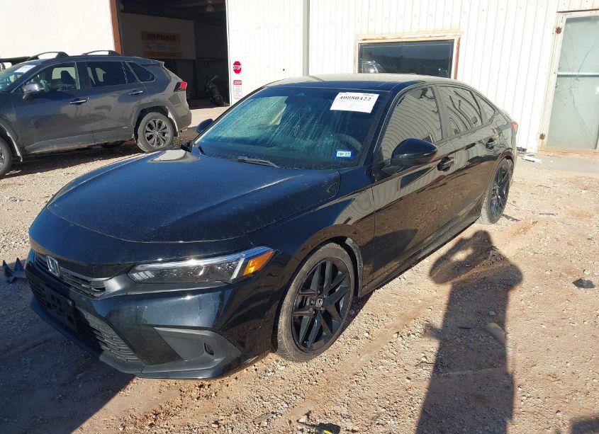 Photo 2 of 2022 Honda Civic SPORT (VIN 2HGFE2F55NH504381)