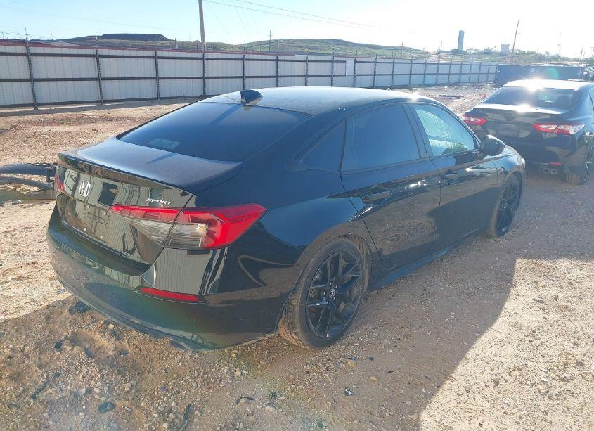 Photo 4 of 2022 Honda Civic SPORT (VIN 2HGFE2F55NH504381)