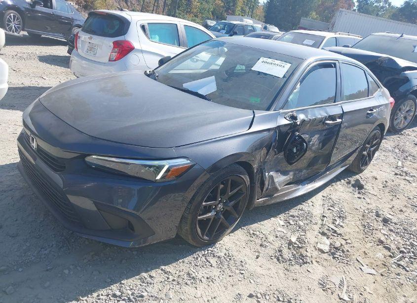 Photo 2 of 2022 Honda Civic SPORT (VIN 2HGFE2F55NH521665)