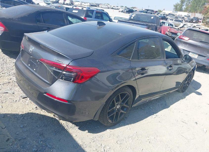 Photo 4 of 2022 Honda Civic SPORT (VIN 2HGFE2F55NH521665)