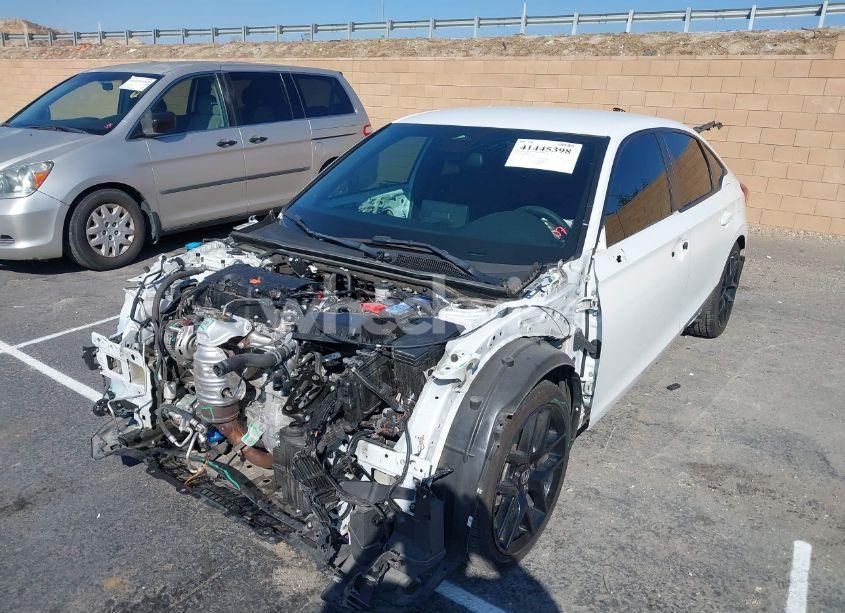 Photo 2 of 2022 Honda Civic SPORT (VIN 2HGFE2F55NH538627)