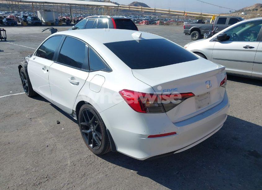 Photo 3 of 2022 Honda Civic SPORT (VIN 2HGFE2F55NH538627)