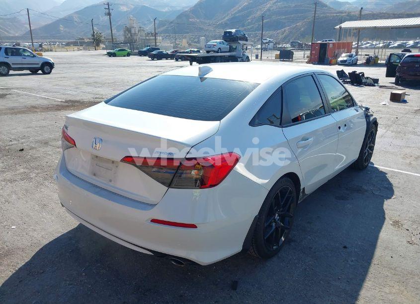 Photo 4 of 2022 Honda Civic SPORT (VIN 2HGFE2F55NH538627)