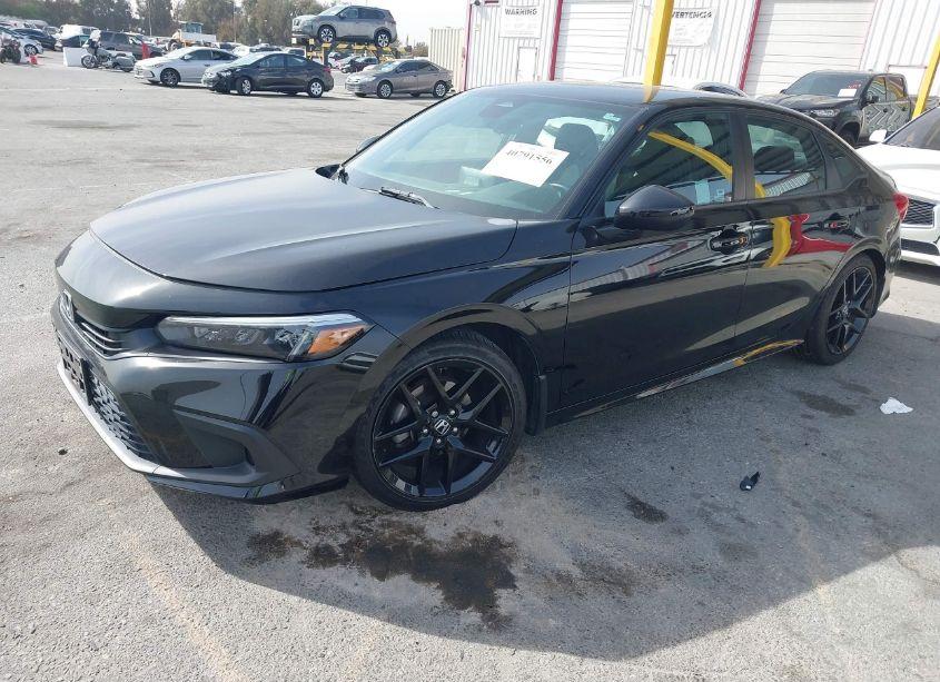 Photo 2 of 2022 Honda Civic SPORT (VIN 2HGFE2F55NH541558)