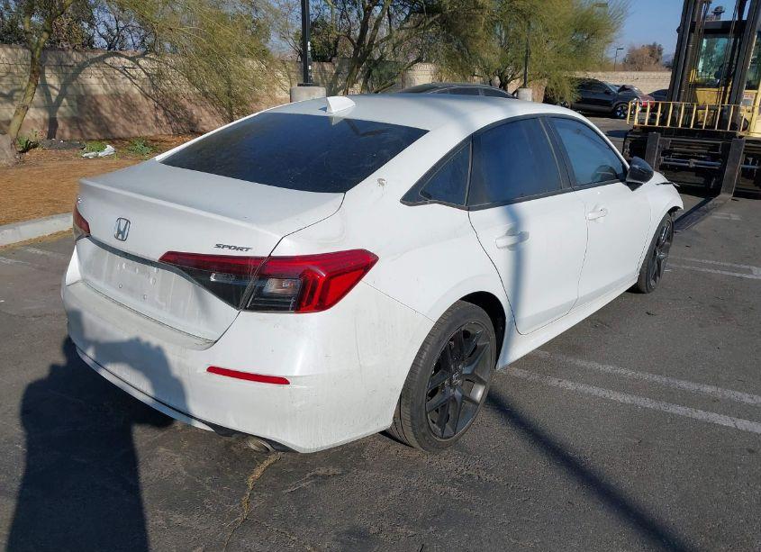 Photo 4 of 2022 Honda Civic SPORT (VIN 2HGFE2F55NH544752)