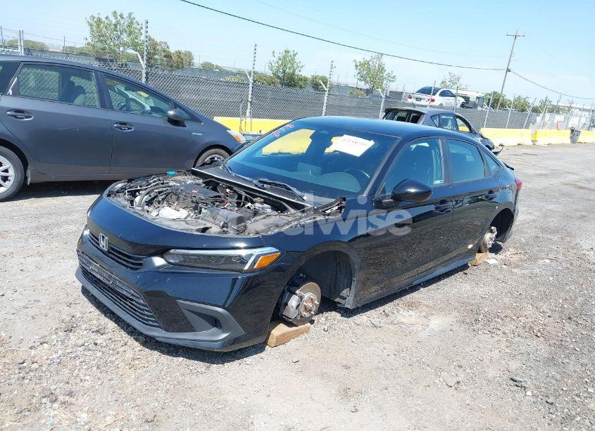 Photo 2 of 2022 Honda Civic SPORT (VIN 2HGFE2F55NH549692)