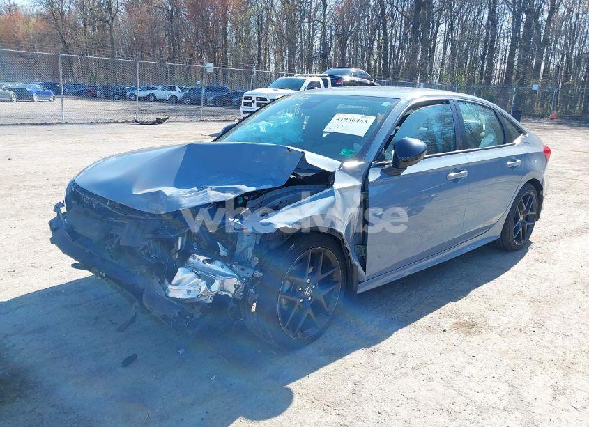 Photo 2 of 2022 Honda Civic SPORT (VIN 2HGFE2F55NH551068)