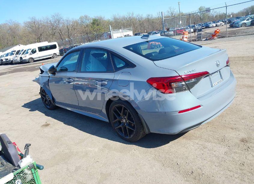 Photo 3 of 2022 Honda Civic SPORT (VIN 2HGFE2F55NH551068)