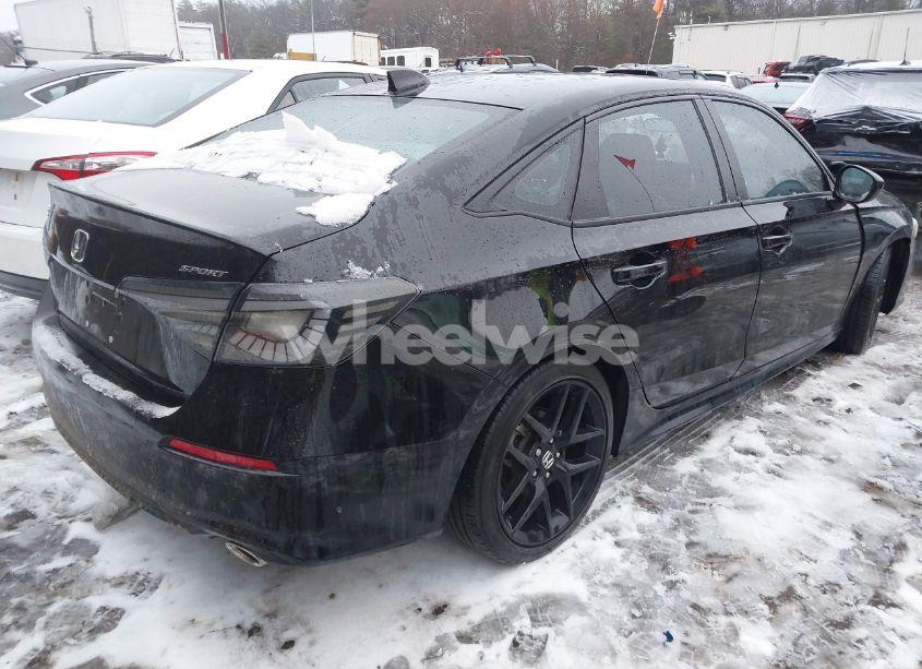 Photo 4 of 2022 Honda Civic SPORT (VIN 2HGFE2F55NH567397)