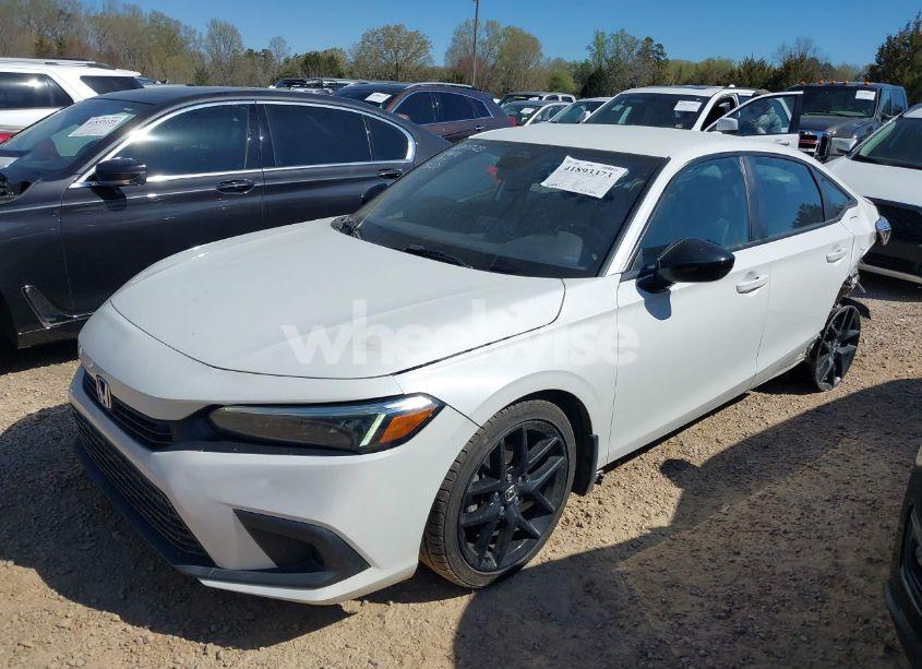 Photo 2 of 2022 Honda Civic SPORT (VIN 2HGFE2F55NH575127)