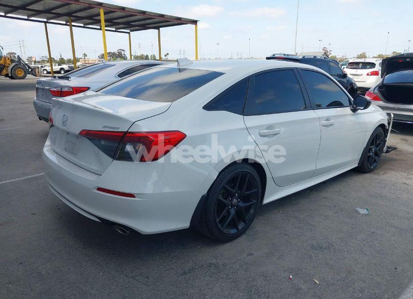 Photo 4 of 2022 Honda Civic SPORT (VIN 2HGFE2F55NH598276)