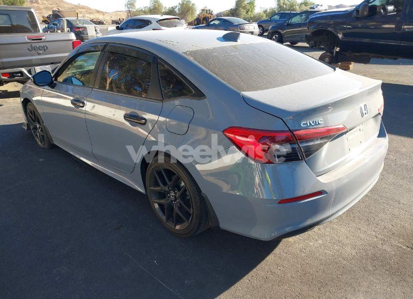 Photo 3 of 2022 Honda Civic SPORT (VIN 2HGFE2F55NH601421)