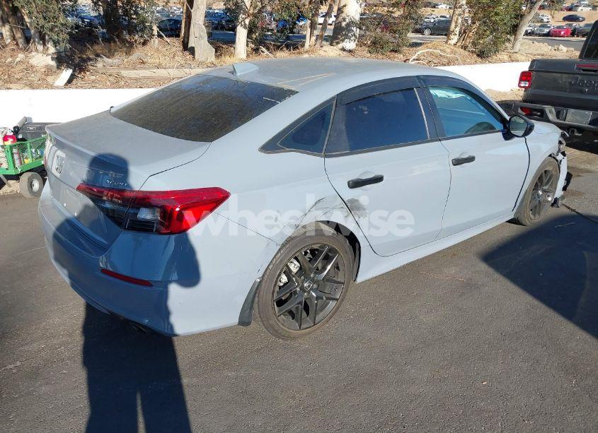 Photo 4 of 2022 Honda Civic SPORT (VIN 2HGFE2F55NH601421)