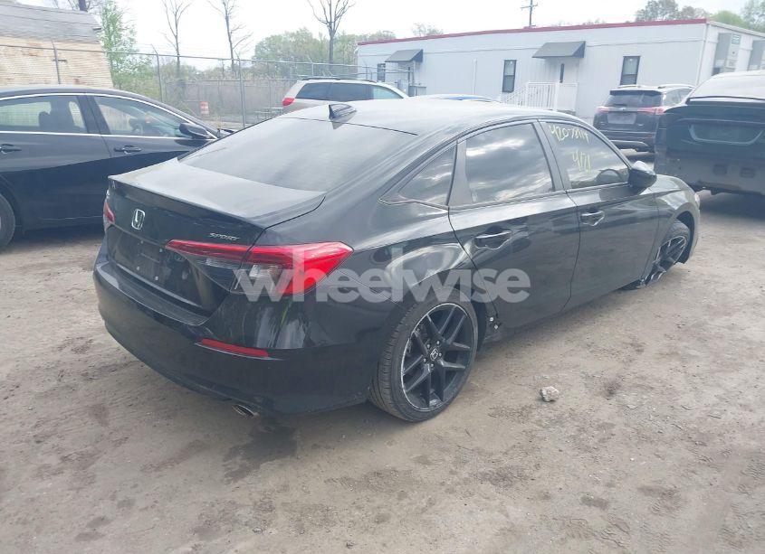 Photo 4 of 2024 Honda Civic SPORT (VIN 2HGFE2F55RH550153)