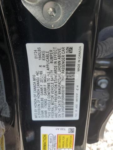 Photo 4 of 2024 HONDA CIVIC SPORT (VIN 2HGFE2F55RH550167)