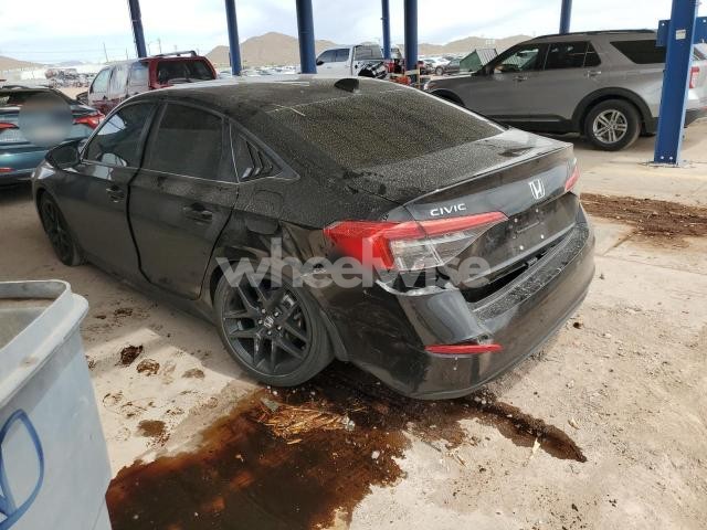 Photo 2 of 2024 HONDA CIVIC SPORT (VIN 2HGFE2F55RH571648)