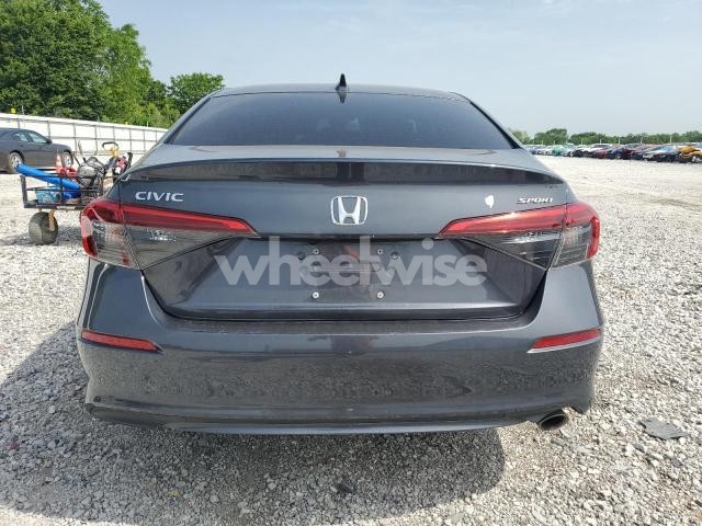 Photo 9 of 2024 HONDA CIVIC SPORT (VIN 2HGFE2F55RH592743)