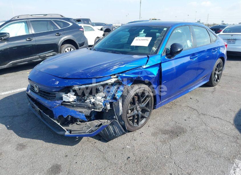 Photo 2 of 2022 Honda Civic SPORT (VIN 2HGFE2F56NH505944)