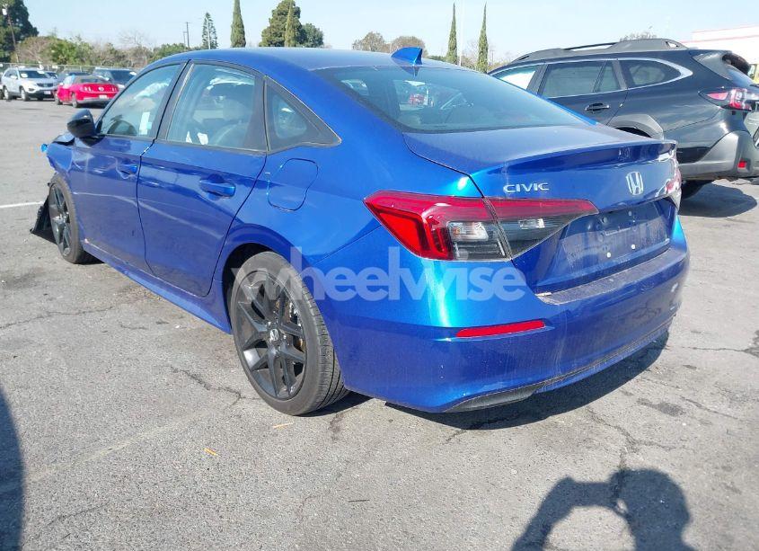 Photo 3 of 2022 Honda Civic SPORT (VIN 2HGFE2F56NH505944)