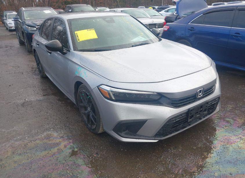 2022 Honda Civic SPORT (VIN 2HGFE2F56NH515504) main photo