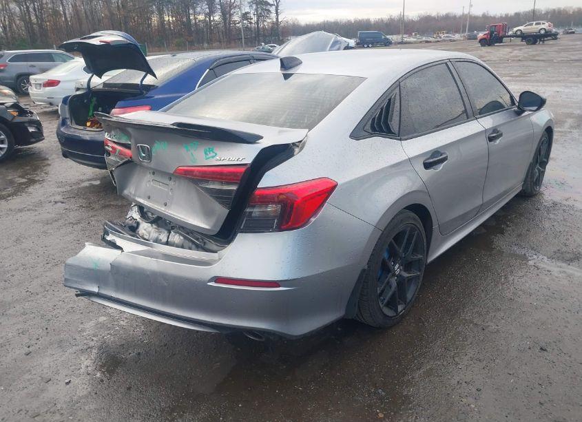 Photo 4 of 2022 Honda Civic SPORT (VIN 2HGFE2F56NH515504)