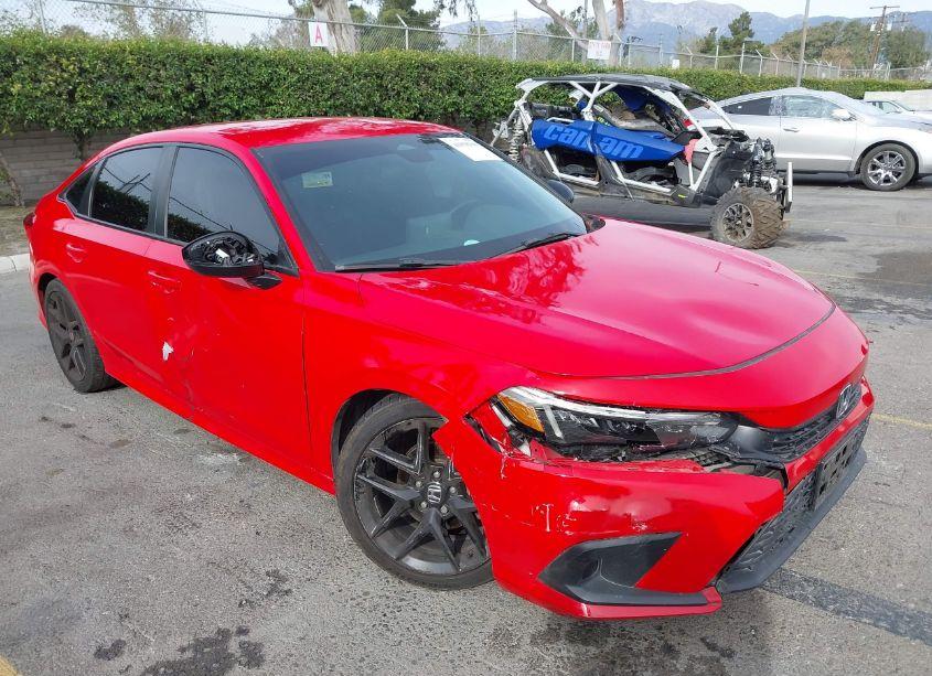 2022 Honda Civic SPORT (VIN 2HGFE2F56NH531282) main photo