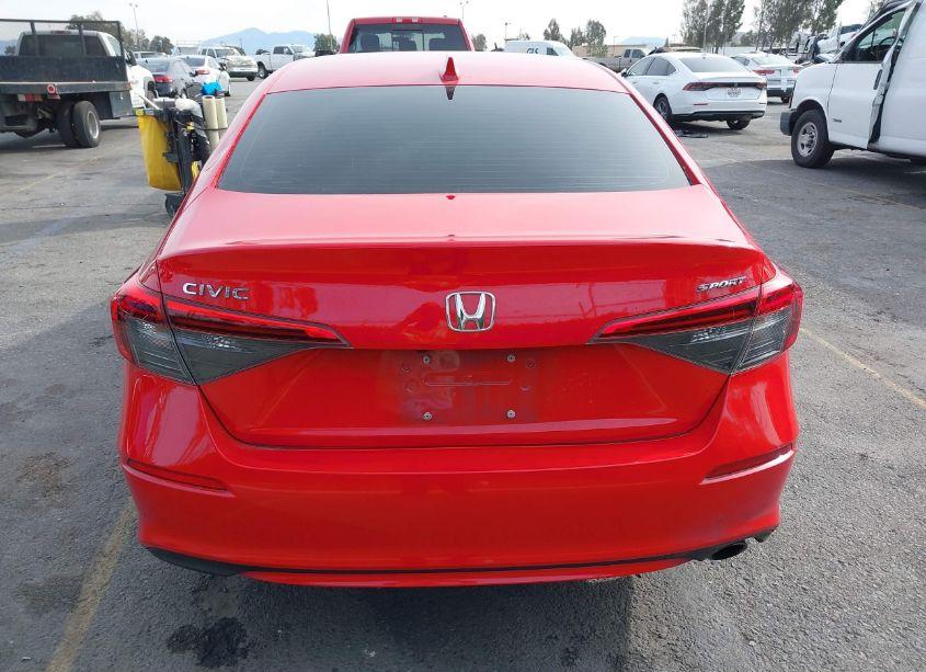 Photo 16 of 2022 Honda Civic SPORT (VIN 2HGFE2F56NH531282)