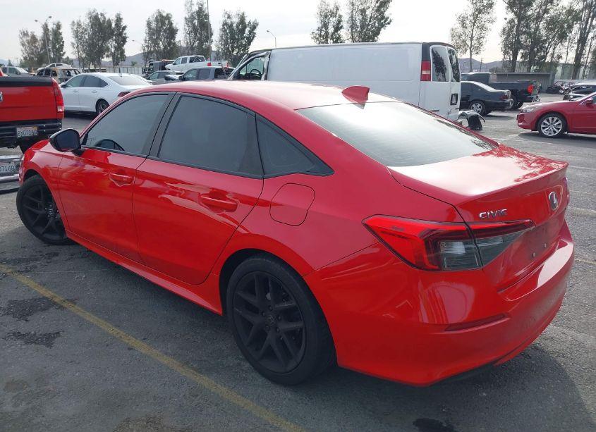 Photo 3 of 2022 Honda Civic SPORT (VIN 2HGFE2F56NH531282)