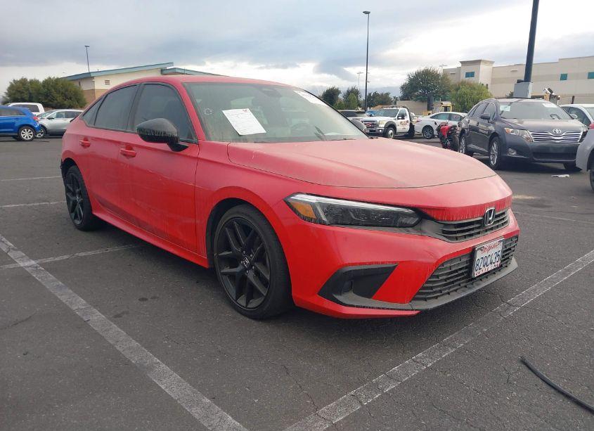 2022 Honda Civic SPORT (VIN 2HGFE2F56NH556876) main photo